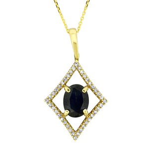 Sapphire Pendant