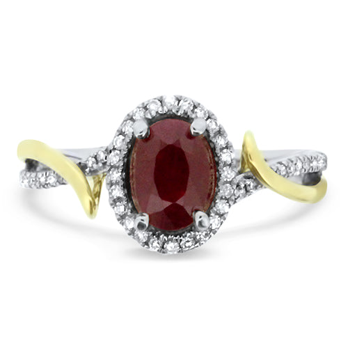 Ruby and Diamond Ring