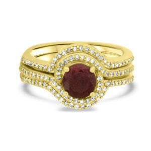 Ruby and Diamond Ring