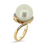Pearl & Diamond Ring