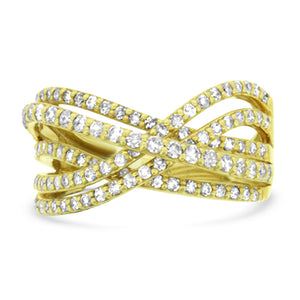 Diamond Yellow Gold Fashion Ring