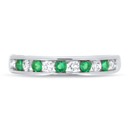Emerald & Diamond Ring