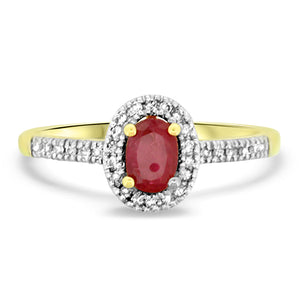 Ruby and Diamond Ring