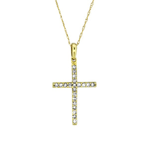 Diamond Cross Pendant