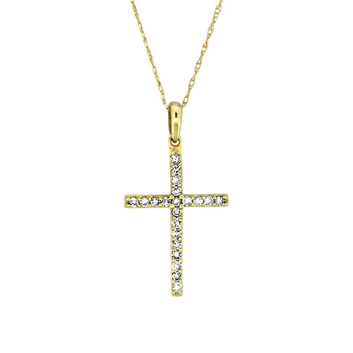 Diamond Cross Pendant