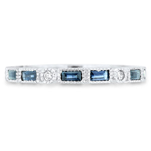 Sapphire and Diamond Ring
