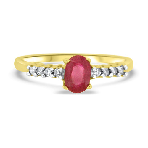 Ruby and Diamond Ring
