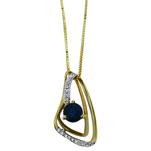 Sapphire Pendant
