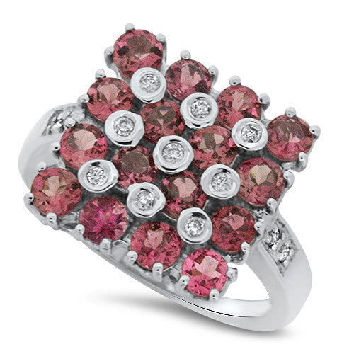 Pink Tourmaline Ring