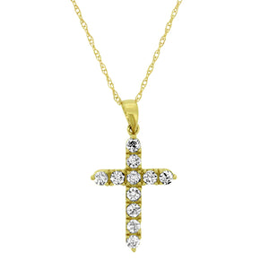 Diamond Cross Necklace