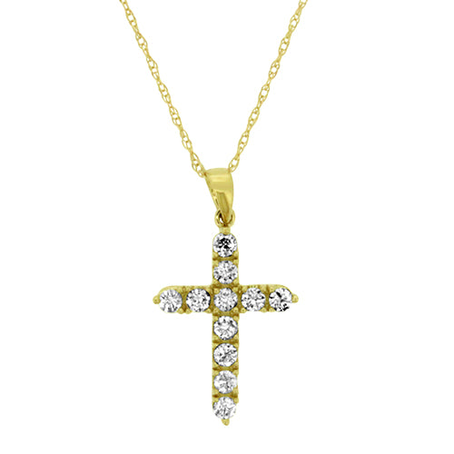 Diamond Cross Necklace