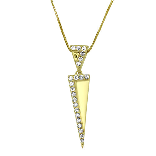 Yellow Gold Diamond Pendant