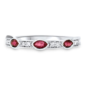 Ruby and Diamond Band