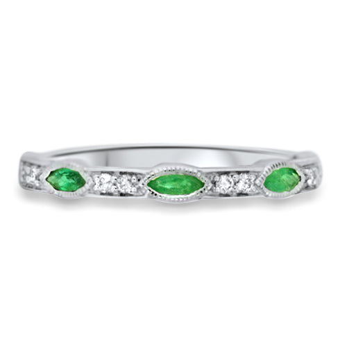 Emerald and Diamond Band