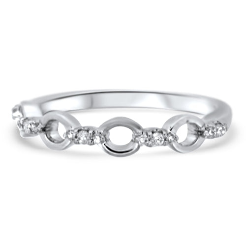 White Gold Diamond Band