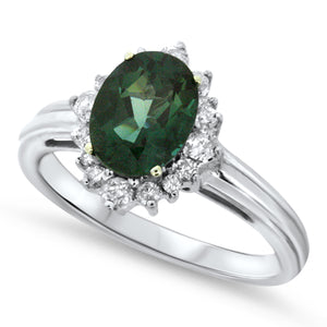 Green Tourmaline Ring