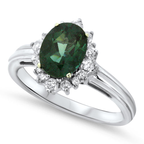 Green Tourmaline Ring