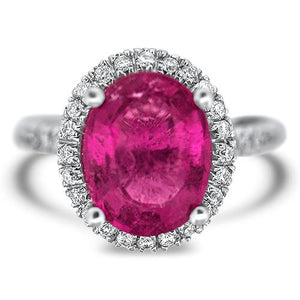 Pink Tourmaline Ring