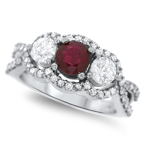 Ruby & Diamond Ring