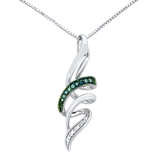 Blue Diamond Pendant