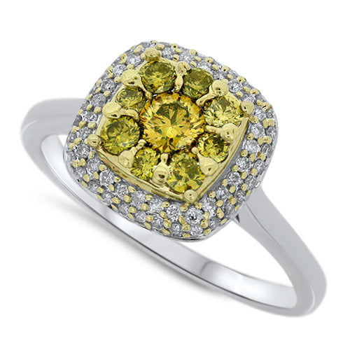 Yellow Diamond Ring
