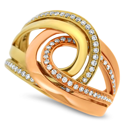 Two-Tone Fashion Diamond Ring