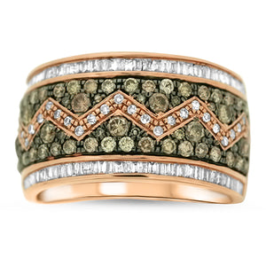 Champagne Diamond Ring