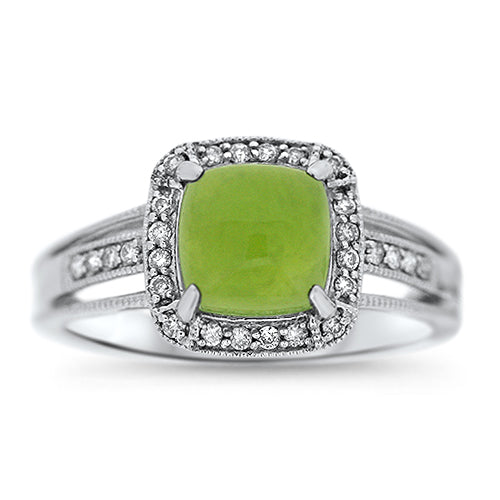Green Opal Ring