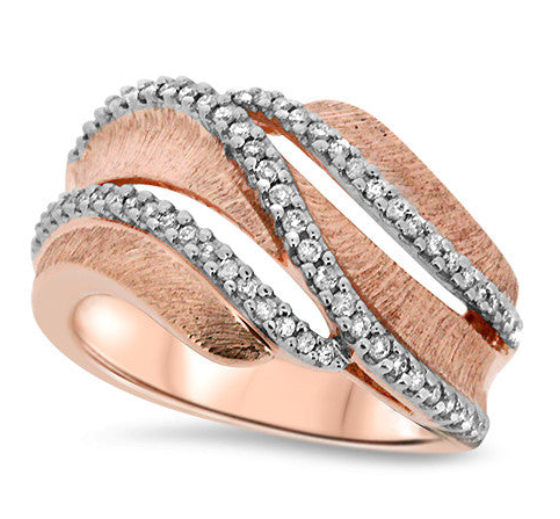 Rose Gold Diamond Ring