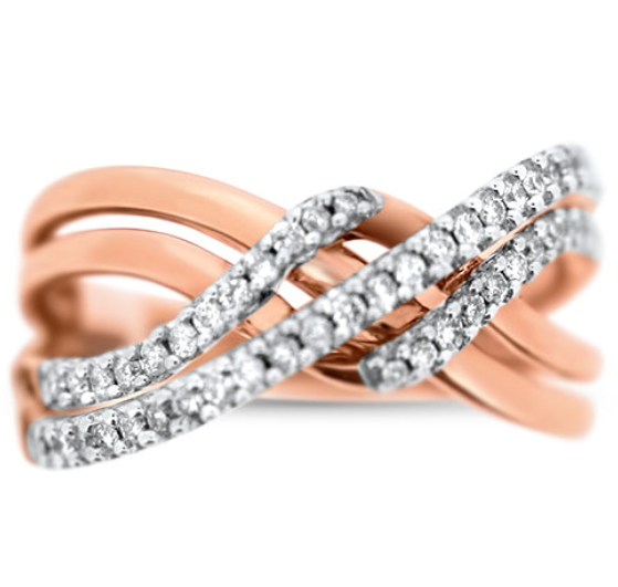 Rose Gold Diamond Ring