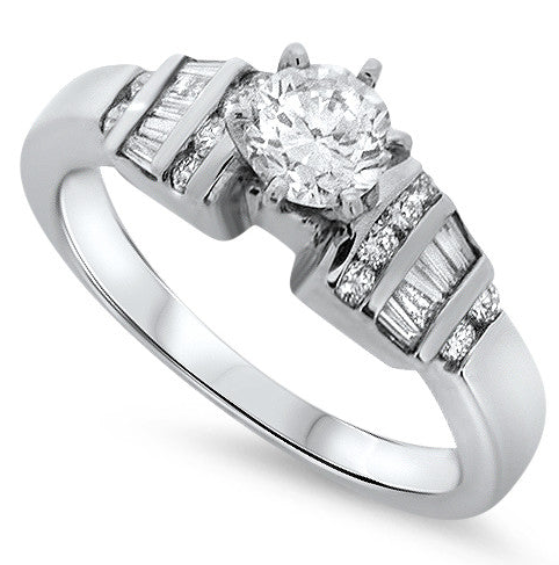 Platinum Diamond Ring