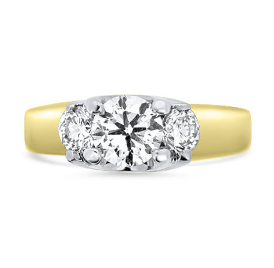 Three Stone Diamond Ring